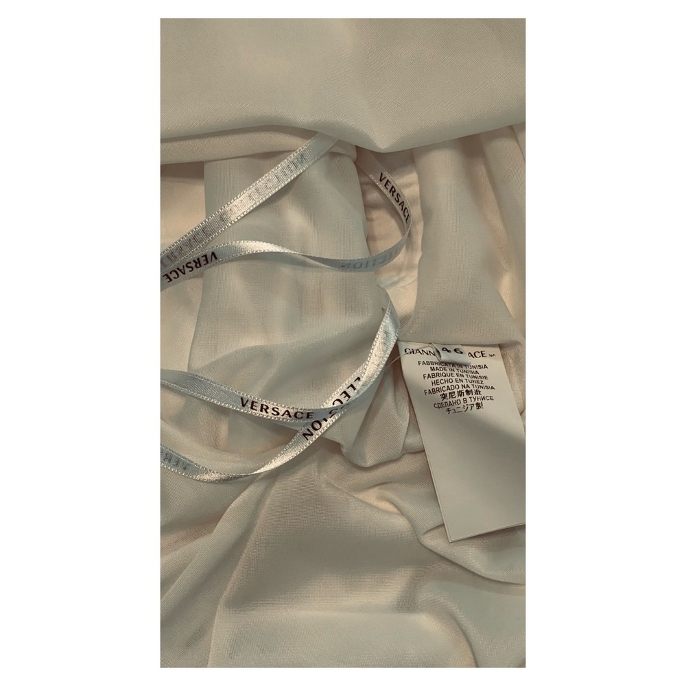 Versace Collection Creamy White Dress, - Picture 11 of 12
